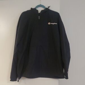 Champion Navy Half-Zip Jacket